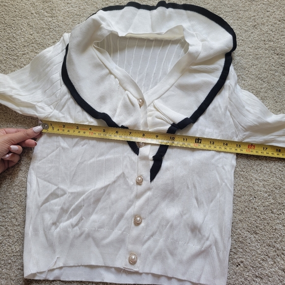 Ruffled sweater - Picture 6 of 7